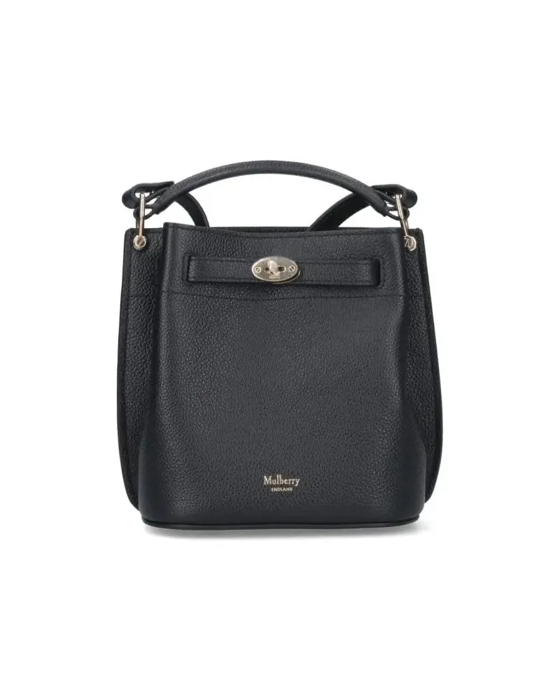 Mulberry Beuteltaschen Mini Bucket Bag "Islington" – Black schwarz Schwarz