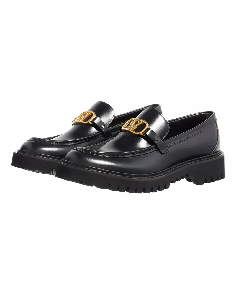 Valentino Garavani Loafer Loafer Vlogo Signature schwarz Schwarz