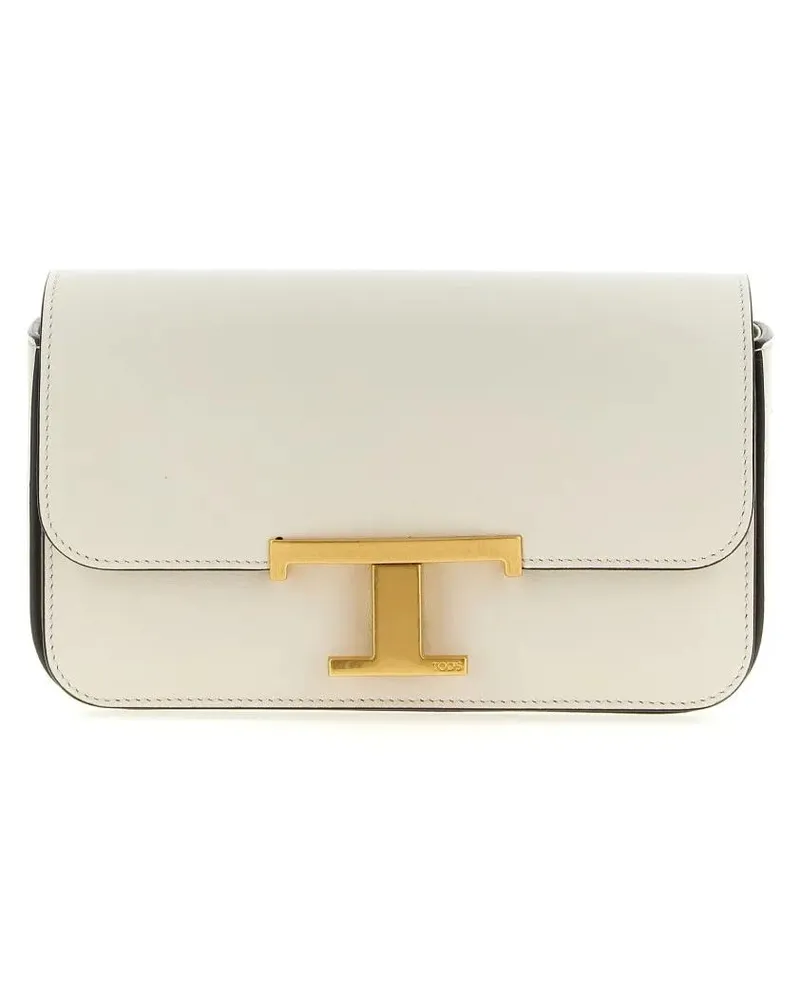 TOD'S Hobo Bags Micro 'T-Timeless' Crossbody Bag grau Grau