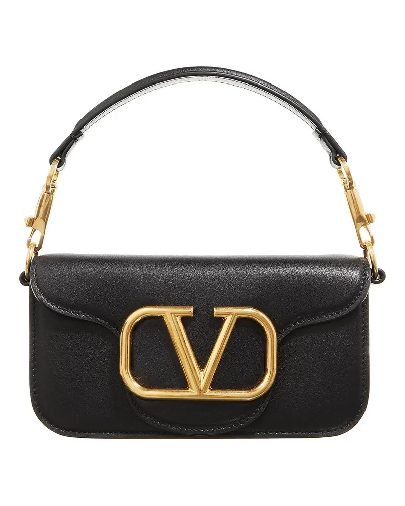 Valentino Garavani Hobo Bags Small Loco Shoulder Bag schwarz Schwarz