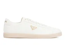 Low-Top Sneaker Iane Ivory Deer Leather Sneakers weiß