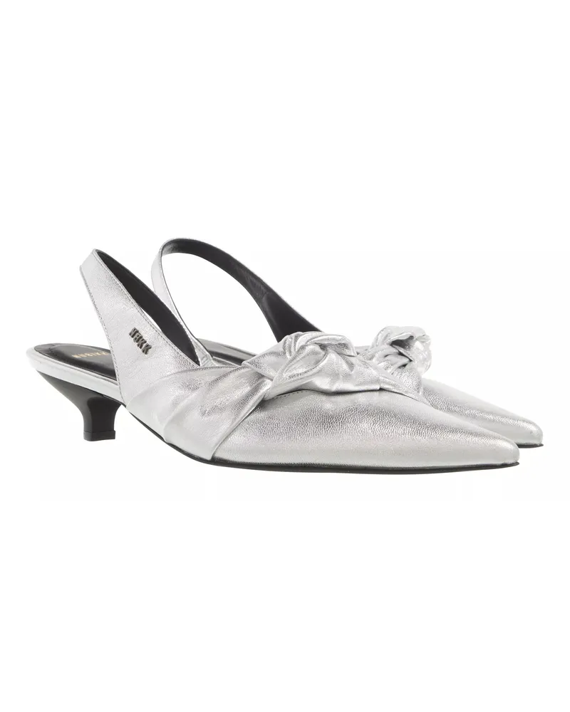 Nubikk Sandalen Queenie Ann silberfarben 