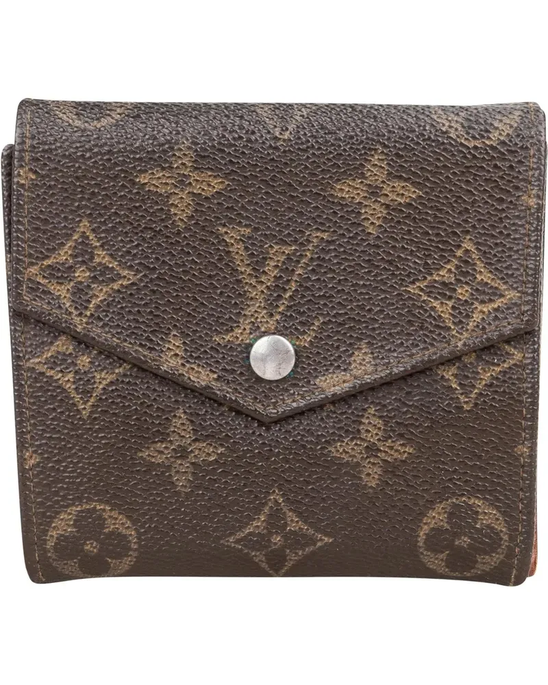 Louis Vuitton Portemonnaie  Canvas Monogram Elise Wallet braun Braun