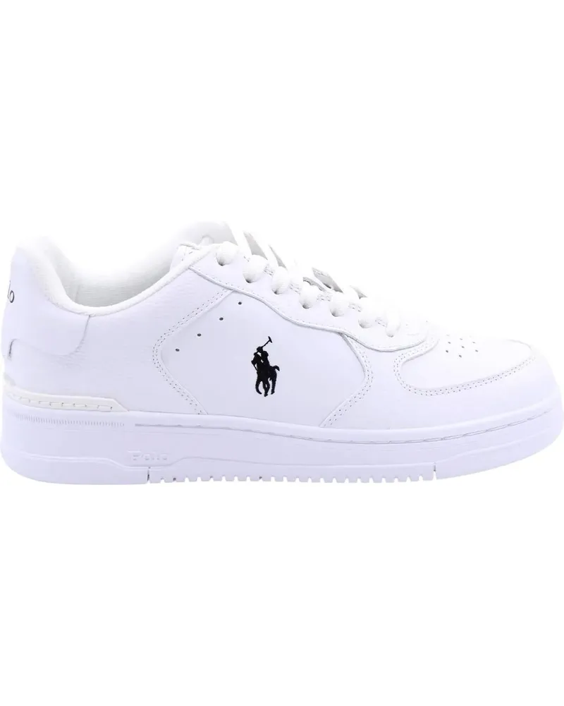 Ralph Lauren Sneaker Masters Crt Sneakers Low Top Lace weiß Weiß