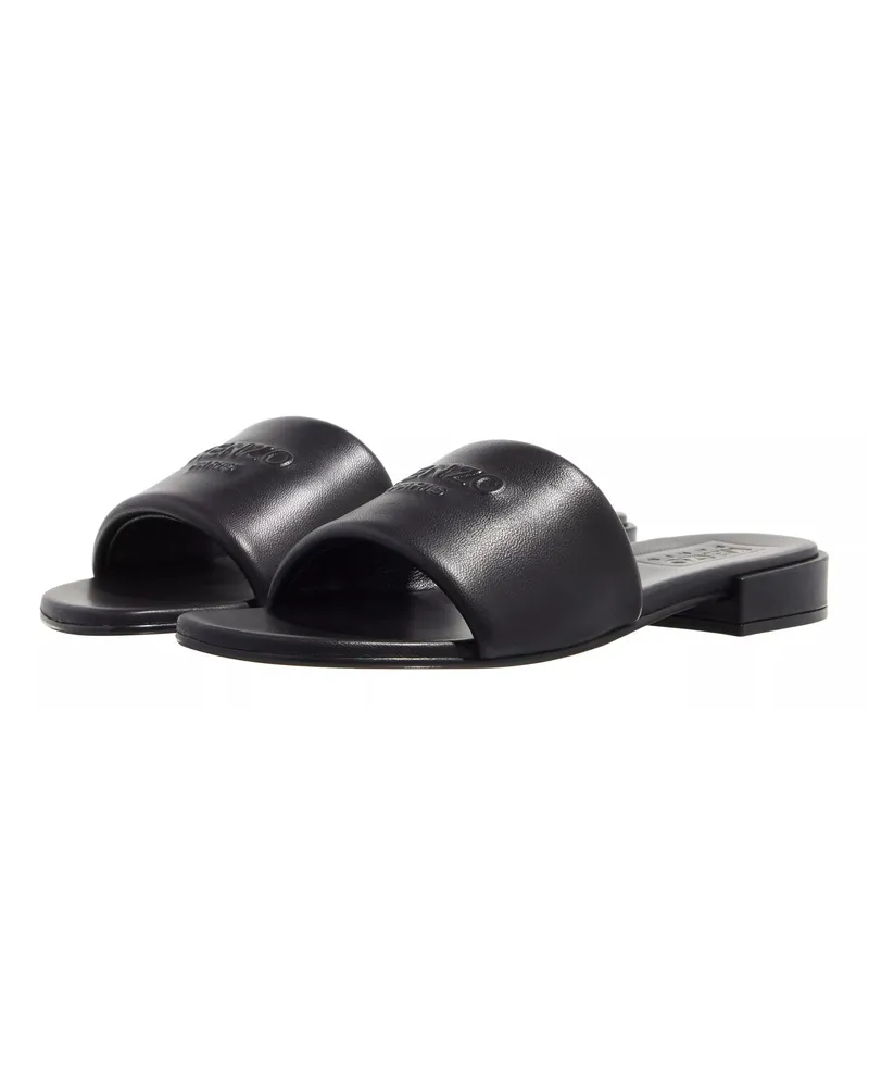 Kenzo Slipper & Pantoletten Oki Flat Mules Schwarz