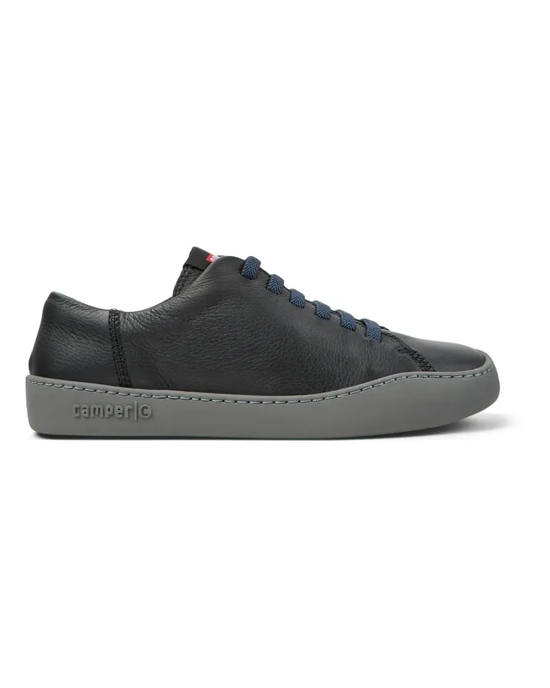Camper Low-Top Sneaker Sneaker Peu Touring schwarz Schwarz