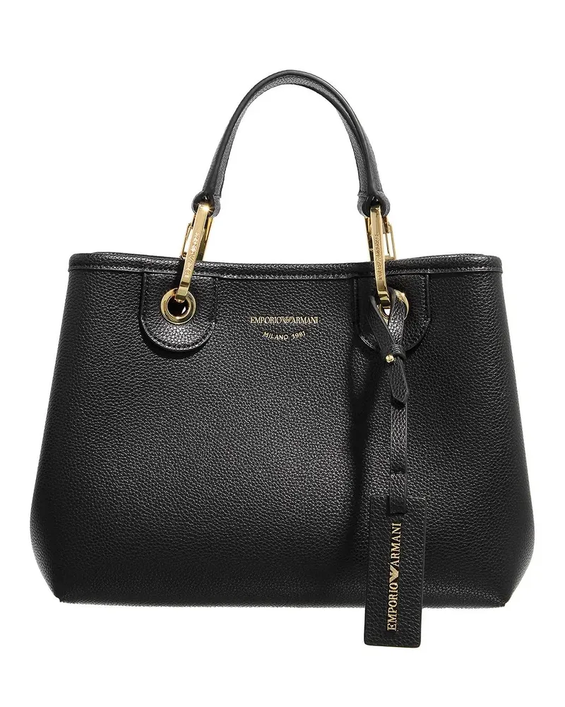 Emporio Armani Shopper Shopping S Simil Cervo - Shopping S Simil Cervo schwarz Schwarz