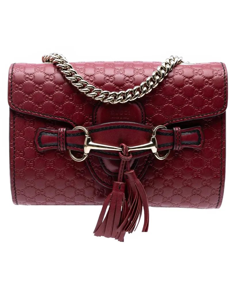 Gucci Hobo Bags Mini Microssima Emily Crossbody rot Rot