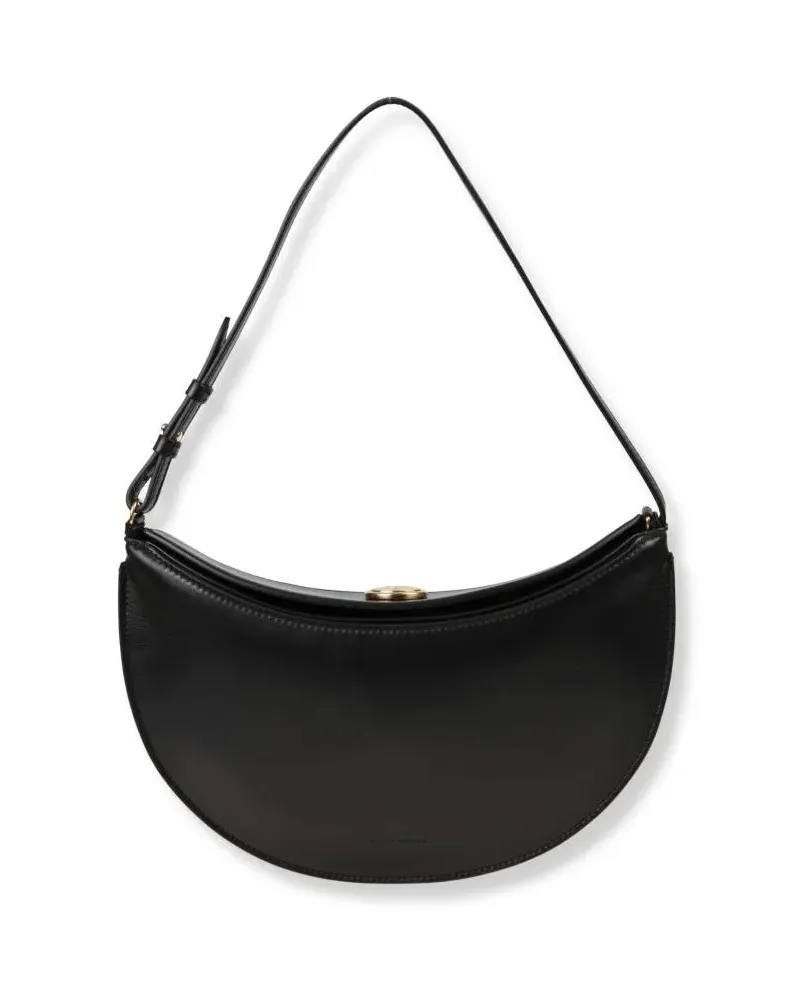 Jacquemus Hobo Bags Le Petit Calisso Rond Bag schwarz Schwarz
