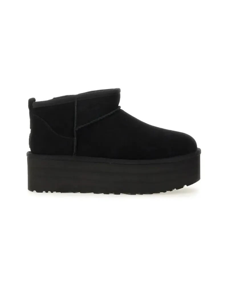 UGG Stiefel Classic Ultra Mini Boot With Platform schwarz Schwarz