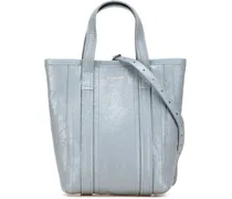 Hobo Bags Small Lambskin Barbes North South Shopper Bag blau