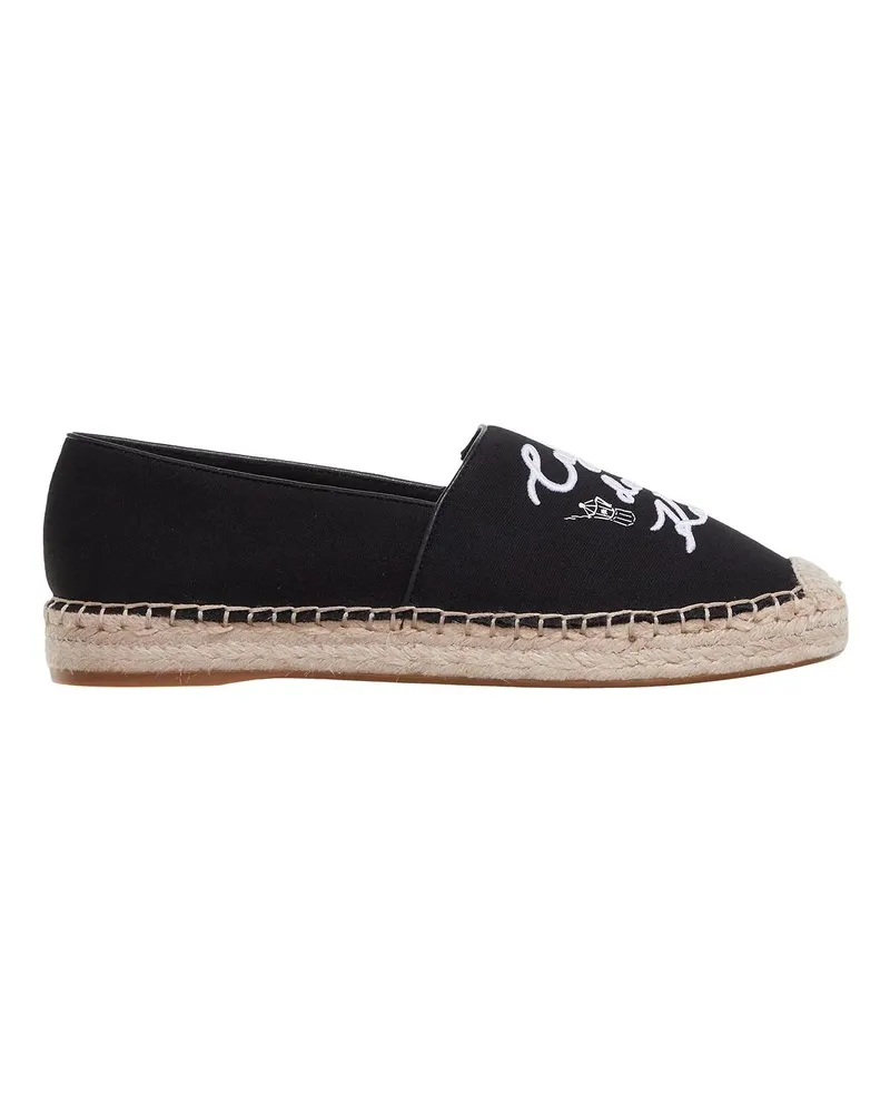 Karl Lagerfeld Espadrilles Kamini Duo Café De Karl Slip On schwarz Schwarz