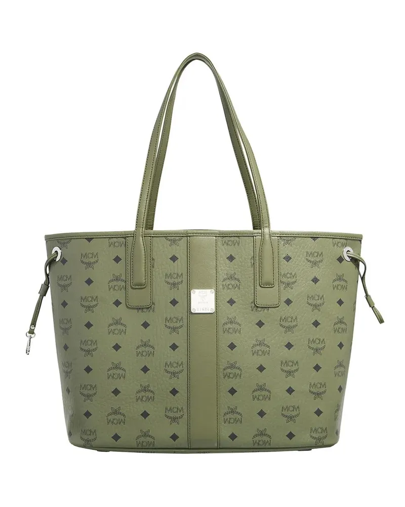 MCM Shopper Liz Vi Shopper Medium grün Grün