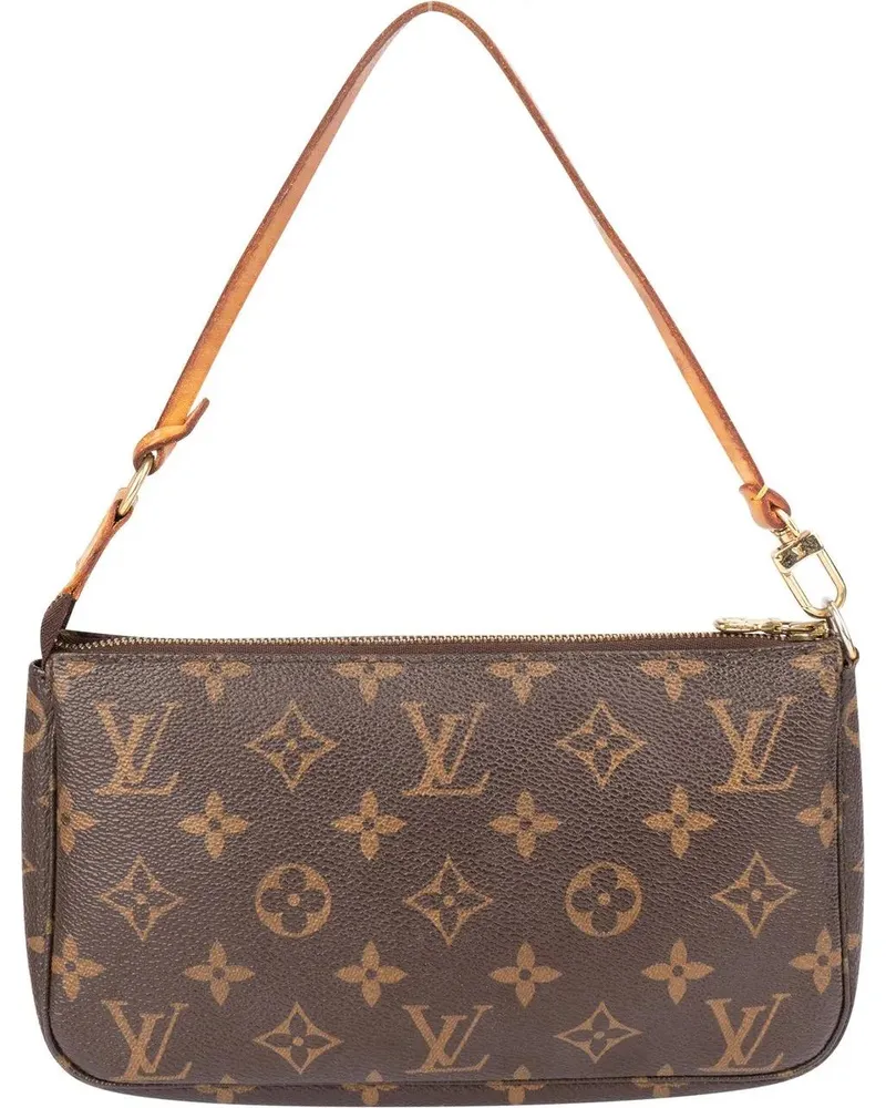 Louis Vuitton Crossbody Bags  Canvas Monogram Pochette Accessoire braun Braun