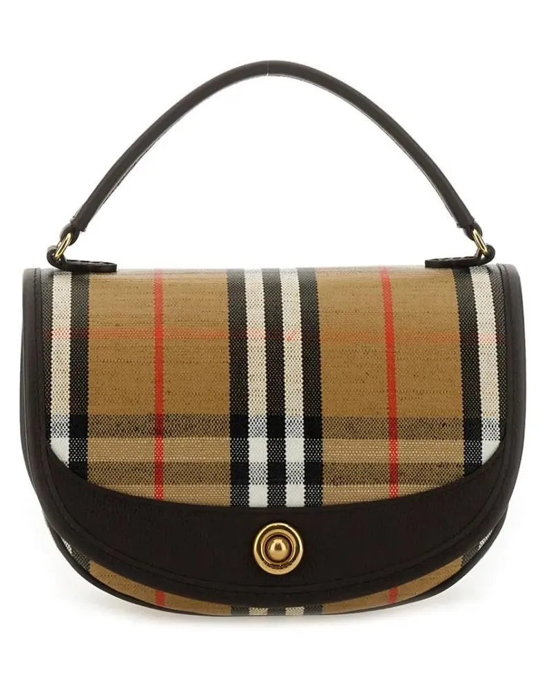 Burberry Hobo Bags Highlands' Shoulder Bag beige Beige