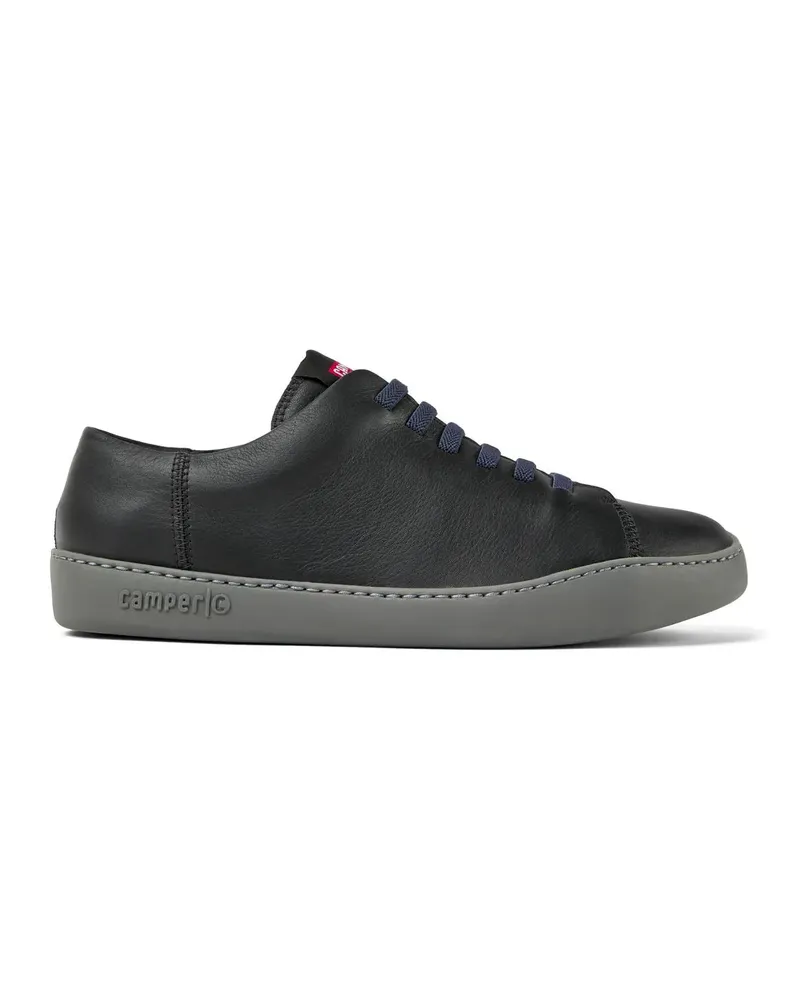 Camper Low-Top Sneaker Sneaker Peu Touring schwarz Schwarz