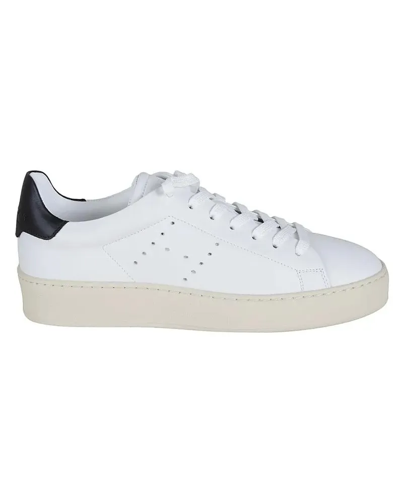 Hogan Low-Top Sneaker H672 White Leather Sneakers weiß Weiß