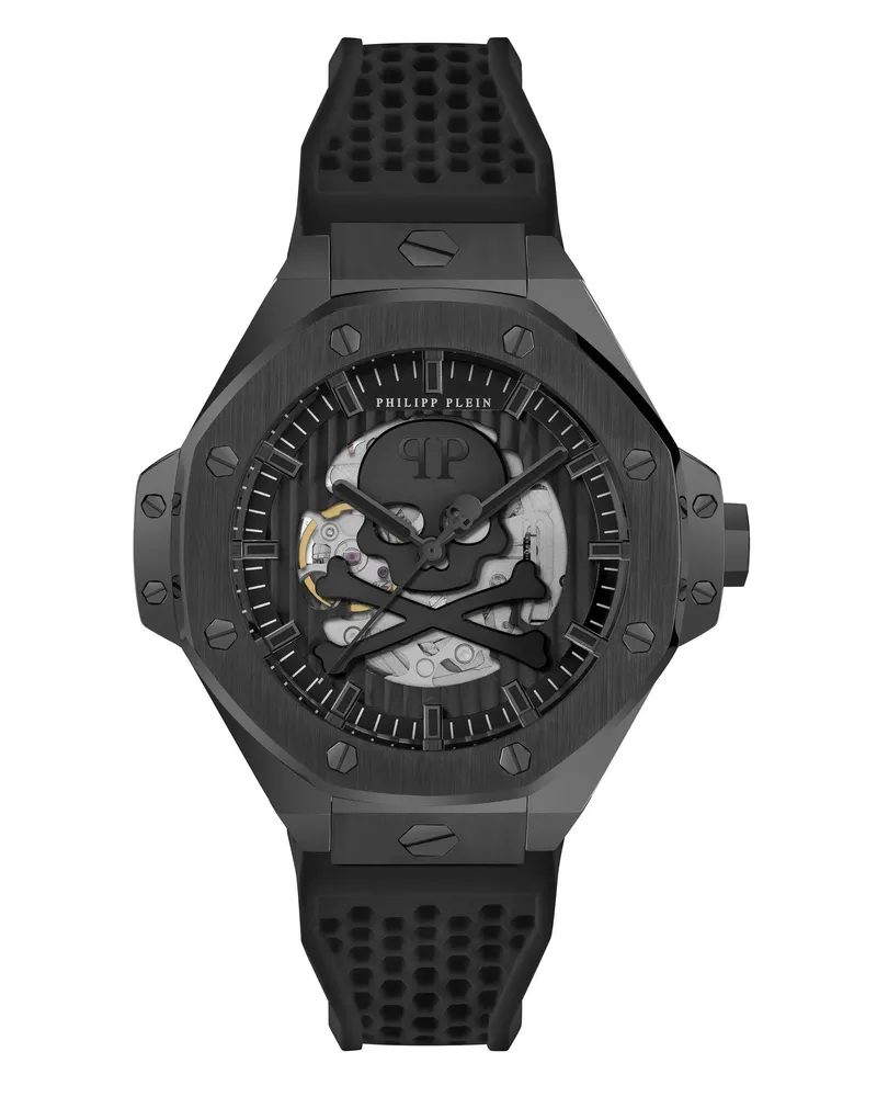Philipp Plein Uhren Quarz-Analoguhr Plein $Keleton Royal black Schwarz