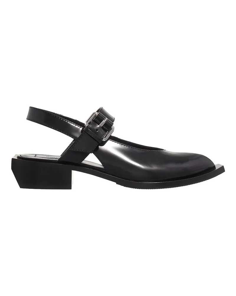 Moschino Sandalen Big Buckles schwarz Schwarz