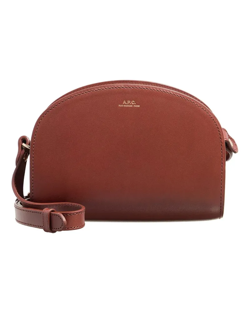 A.P.C. Crossbody Bags Sac Demi-Lune Mini braun Braun