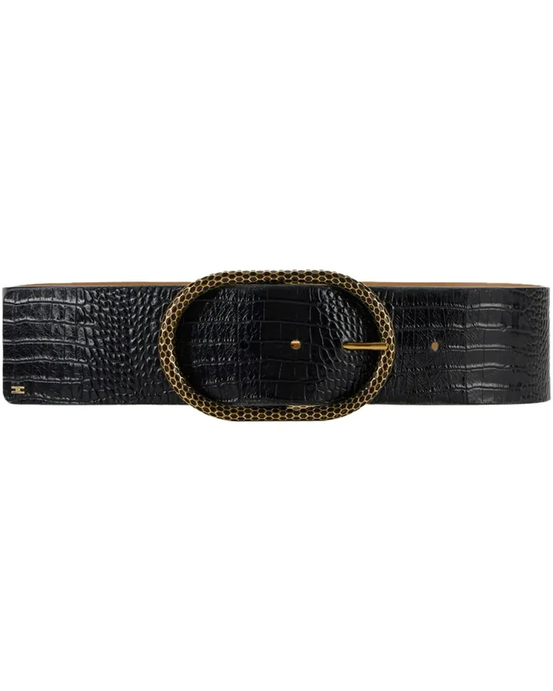 Elisabetta Franchi Gürtel Belts Black schwarz Schwarz