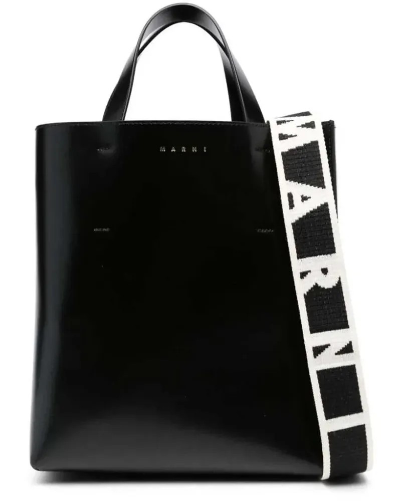 Marni Hobo Bags shopping black schwarz Schwarz