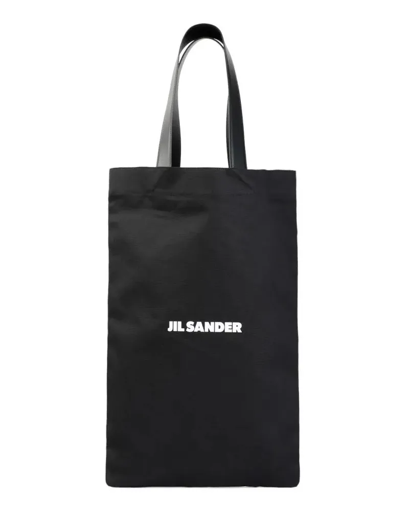 Jil Sander Shopper & Totes Book Tote In Black schwarz Schwarz