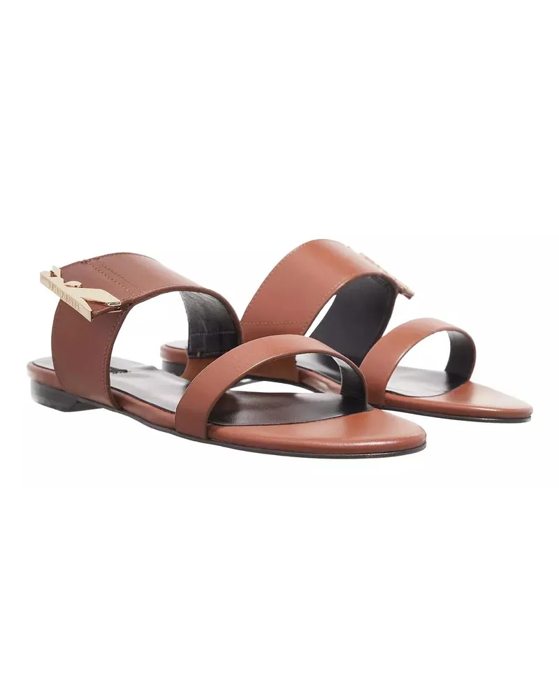 Patrizia Pepe Sandalen Sandalo flat braun Braun