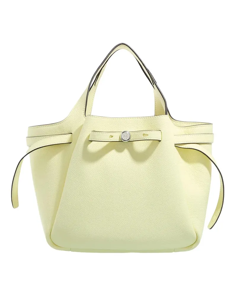 Tory Burch Satchels Romy Pebbled Satchel gelb Gelb