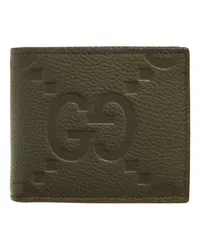 Gucci Portemonnaies Jumbo GG Wallet Grün