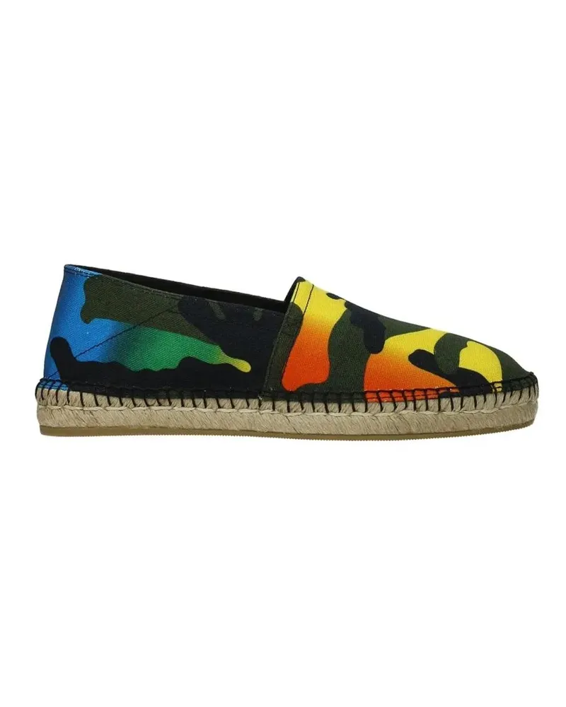 Valentino Garavani Low-Top Sneaker Canvas Espadrillas schwarz Schwarz
