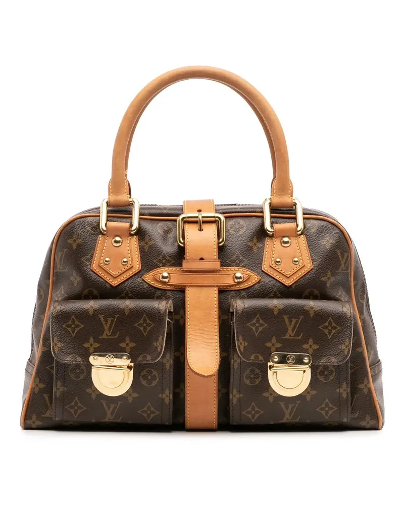 Louis Vuitton Crossbody Bags Monogram Manhattan GM braun Braun