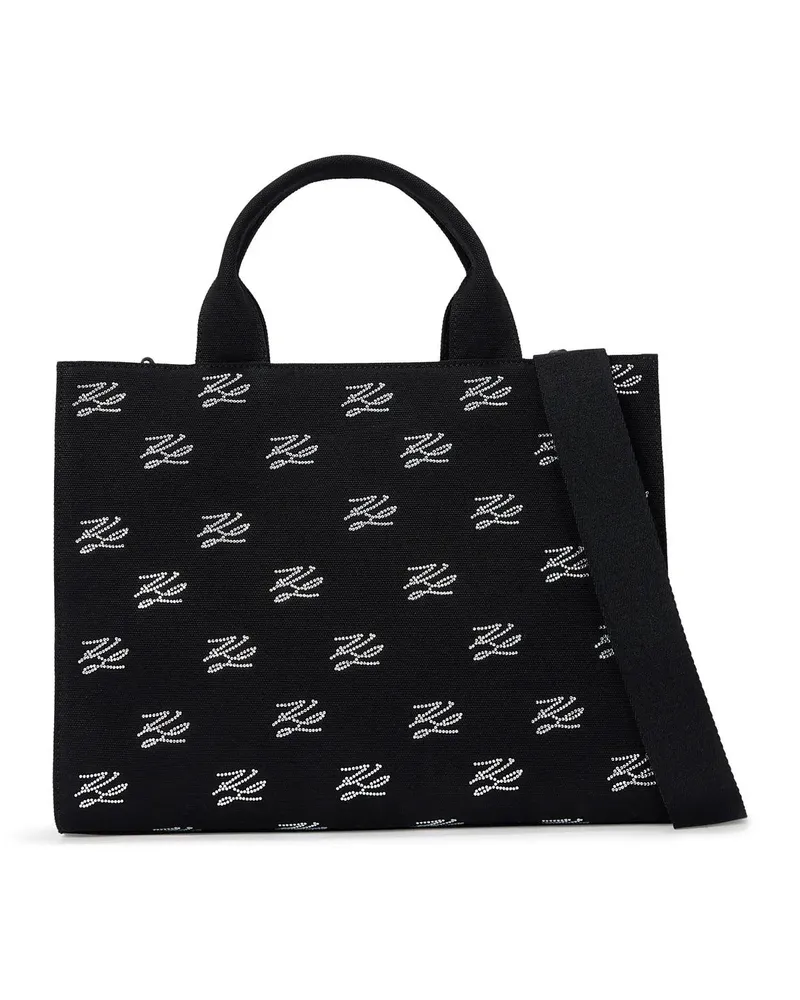 Karl Lagerfeld Shopper K/AUTOGRAPH SQUARE MEDIUM schwarz Schwarz