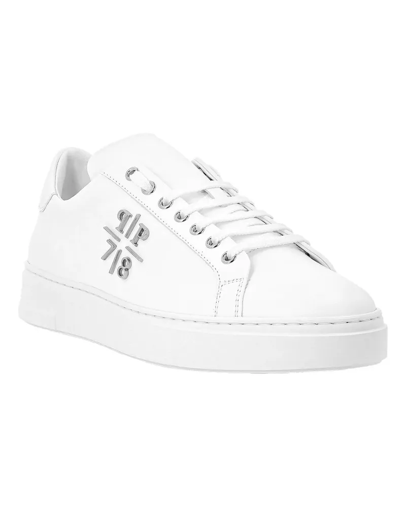 Philipp Plein Low-Top Sneaker Sneaker weiß Weiß