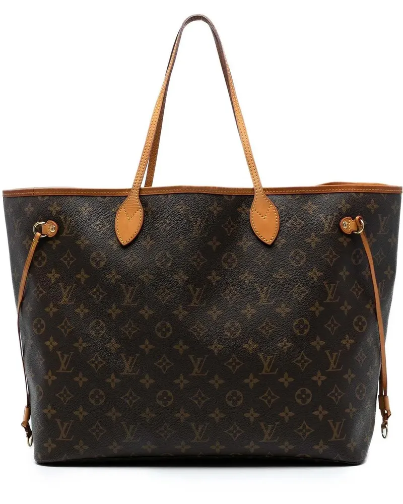Louis Vuitton Shopper Monogram Neverfull GM braun Braun