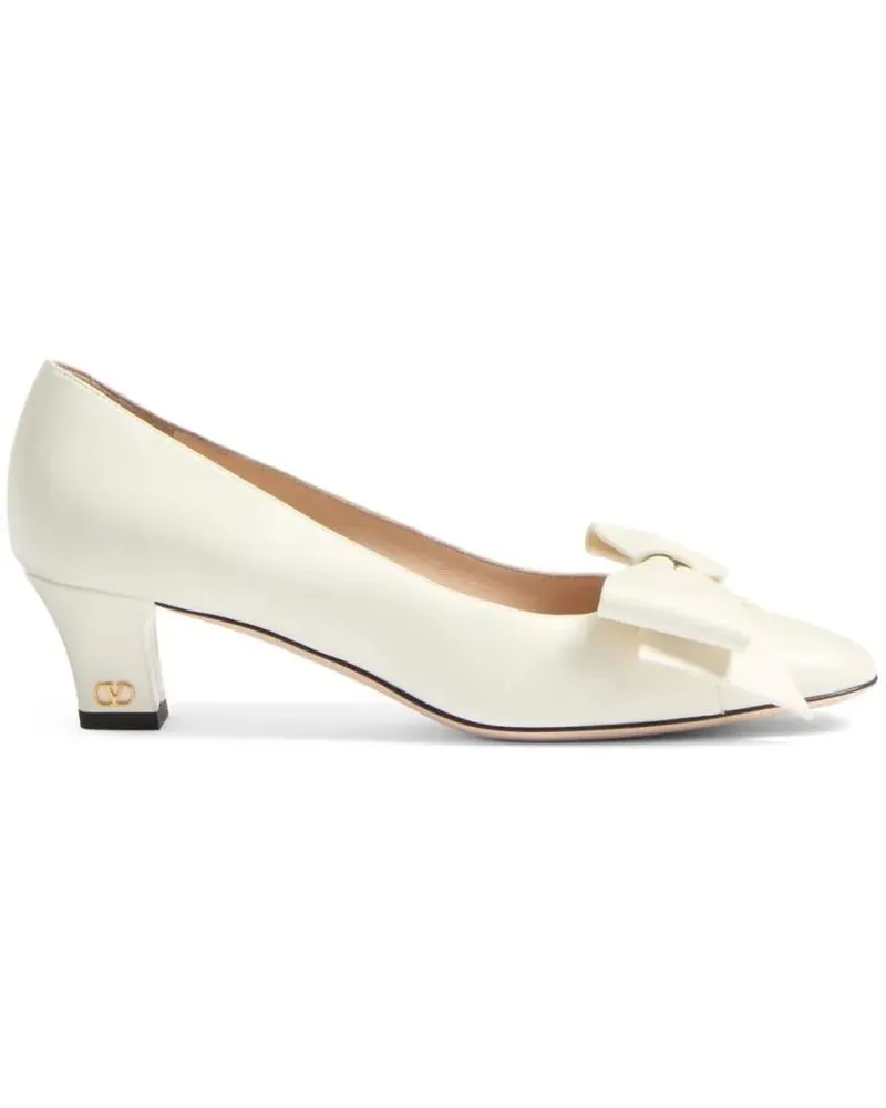 Valentino Garavani Hohe Schuhe Garavani Pump weiß Weiß