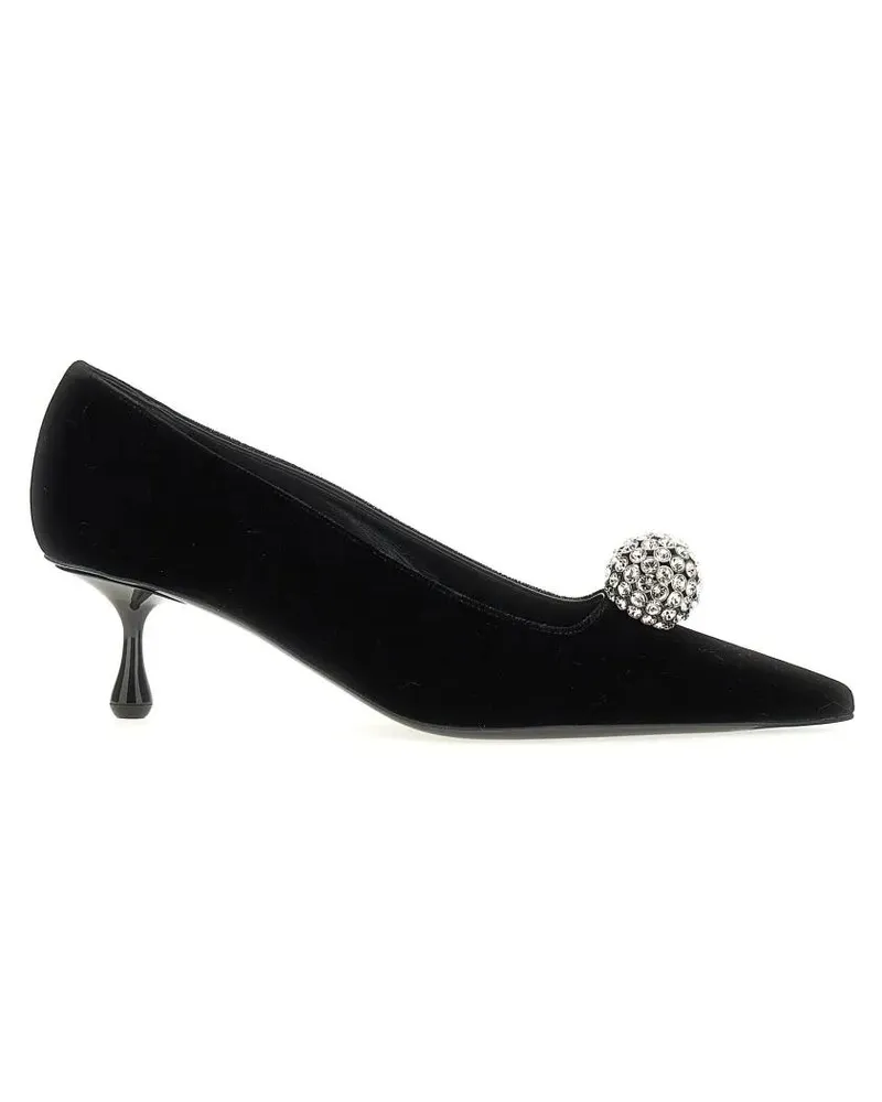 Jimmy Choo Hohe Schuhe 'Orb Pump 50' Pumps schwarz Schwarz