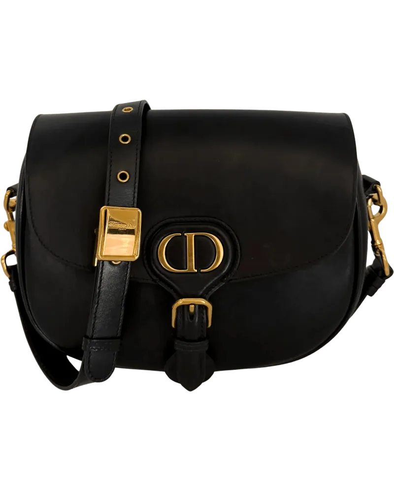 Dior Hobo Bags Dior Bobby Bag Medium Black / very good schwarz Schwarz