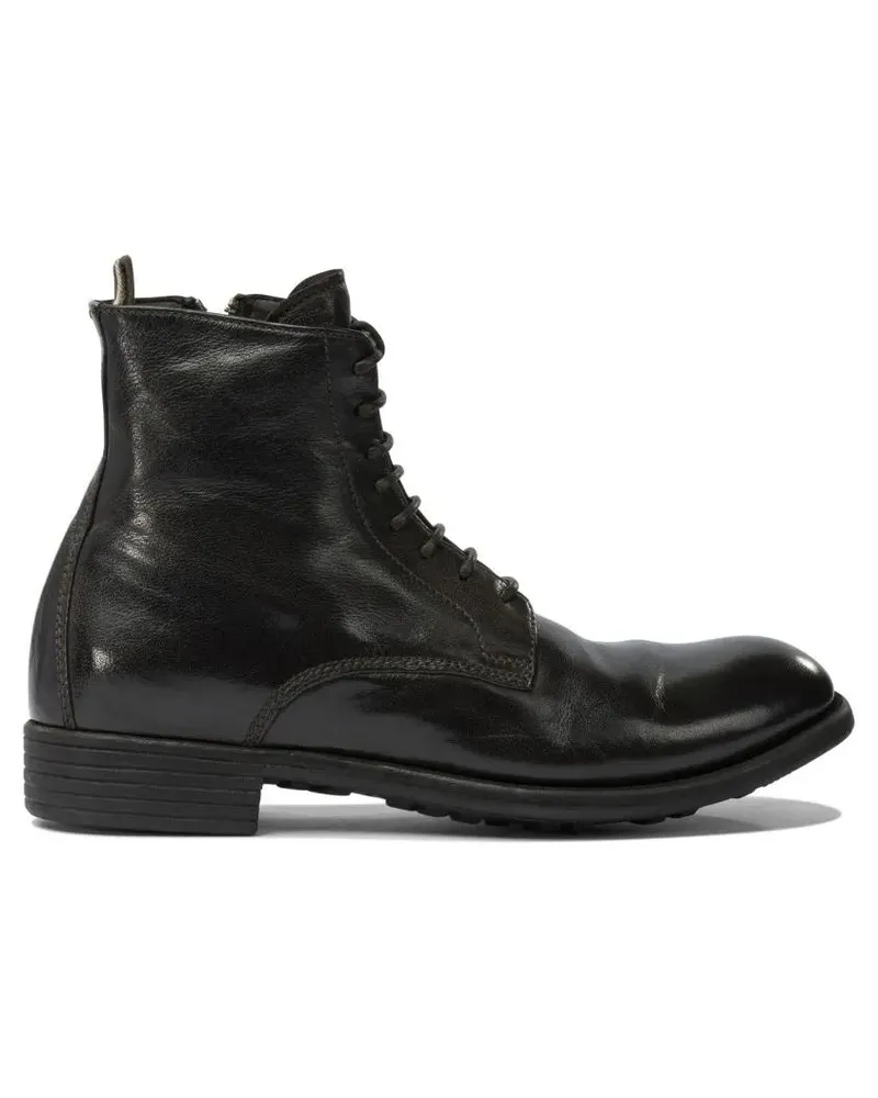 Officine Creative Italia Stiefel "Calixte 002" Lace-Up Ankle Boots schwarz Schwarz
