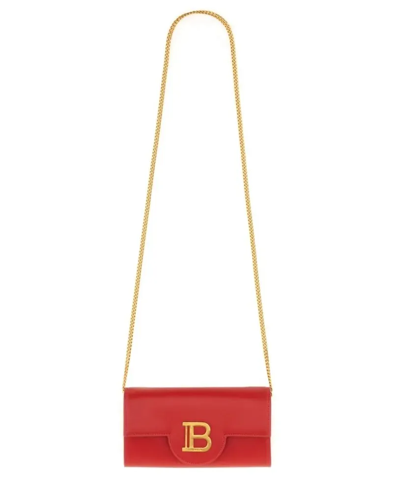 Balmain Hobo Bags "B-Buzz" Bag rot Rot