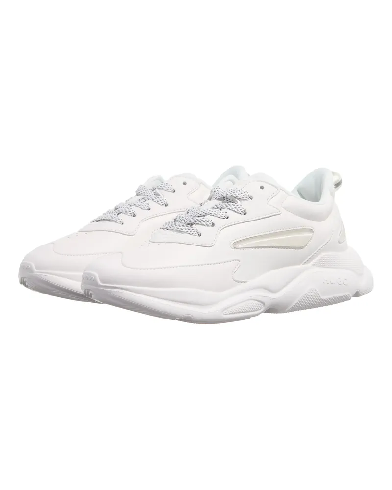 HUGO BOSS Sneaker Leon Tenn weiß Weiß
