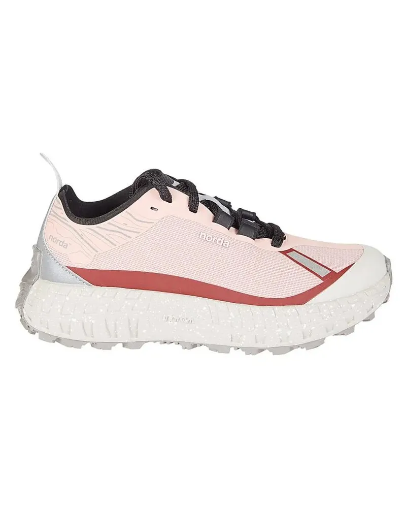 Norda Low-Top Sneaker Cinder Megagrip Rubber Sneakers With Ruby Accent pink Rosa