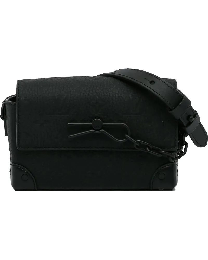 Louis Vuitton Hobo Bags 2021-present Monogram Taurillon Steamer Wearable W schwarz Schwarz