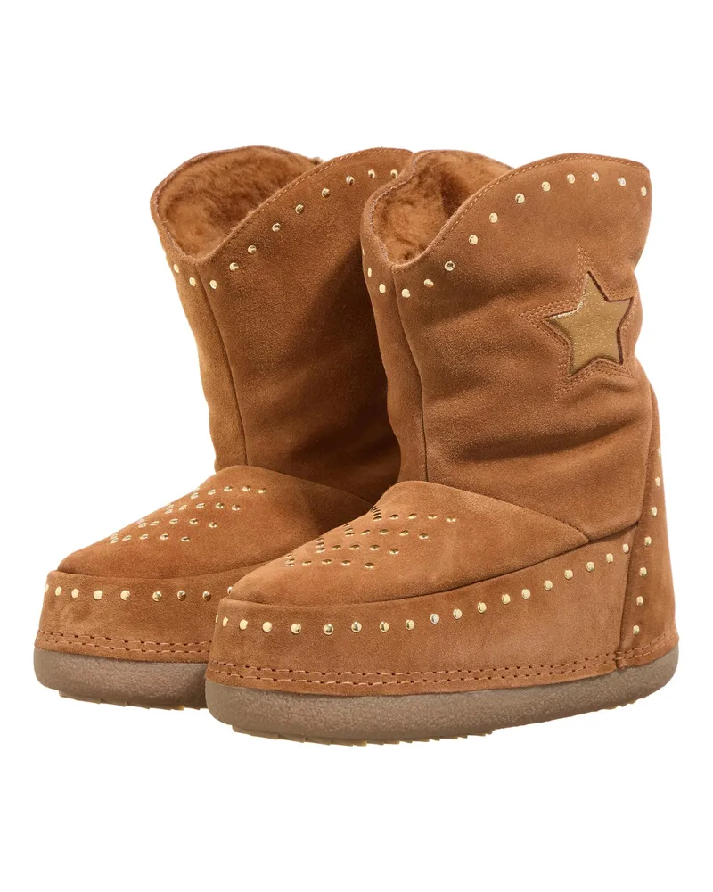 INUIKII Stiefel & Boots Cowboy Studs braun Braun