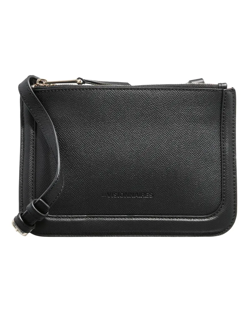 LES VISIONNAIRES Shopper Ninon Structure schwarz Schwarz