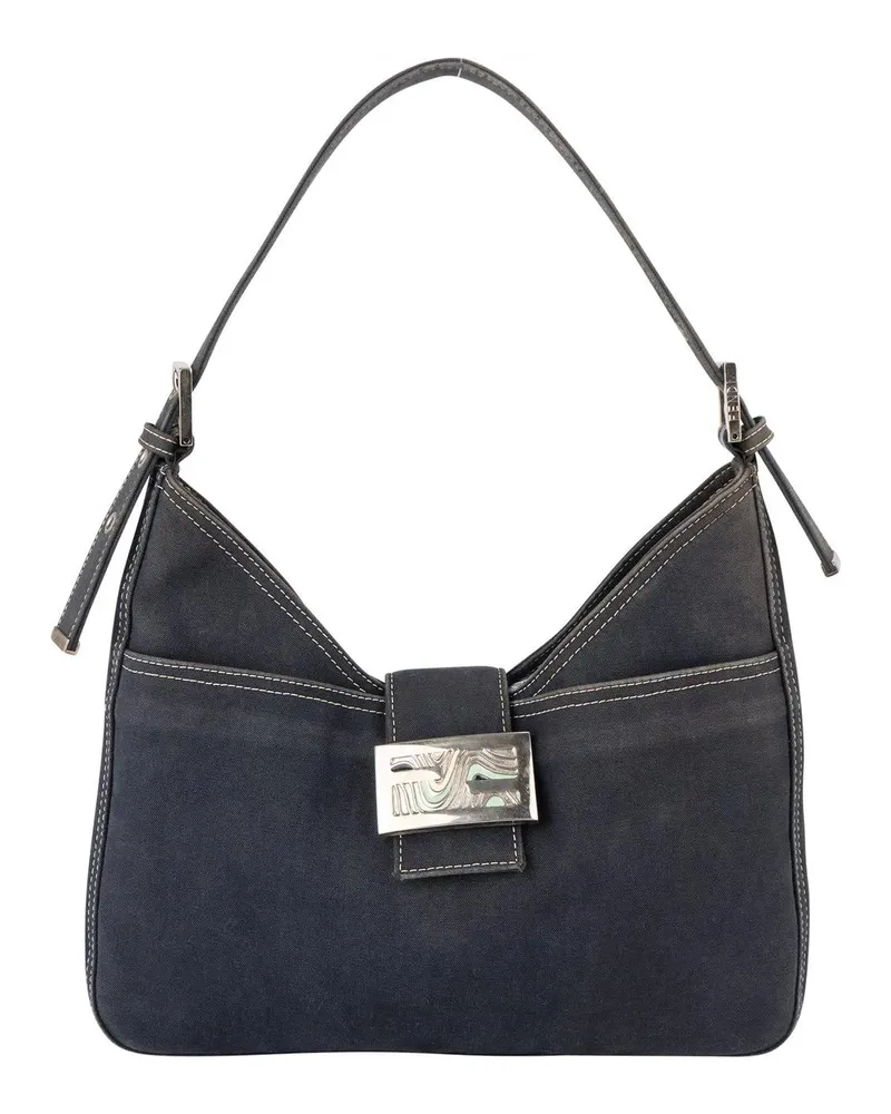 Fendi Crossbody Bags  Limited FF Buckle Baguette Shoulder Bag bunt Bunt