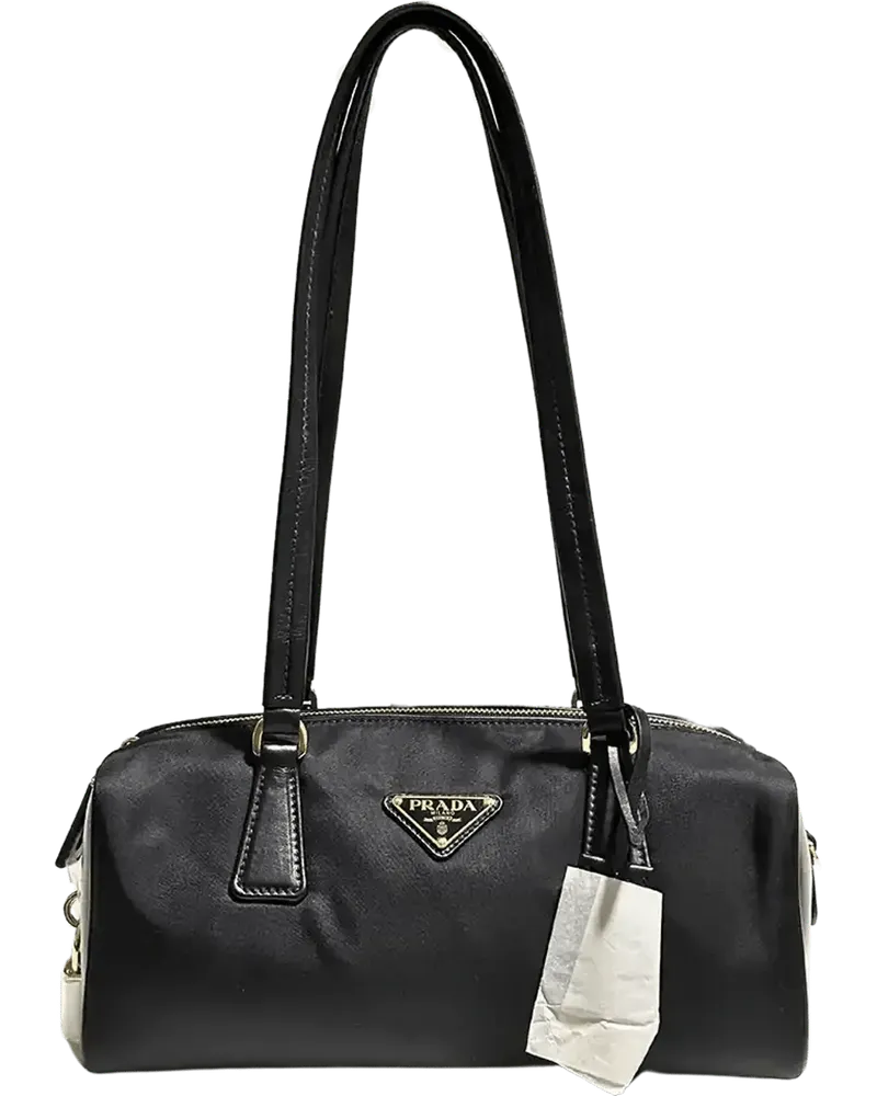 Prada Hobo Bags  medium-sized handle bag made of Re-Nylon and schwarz Schwarz