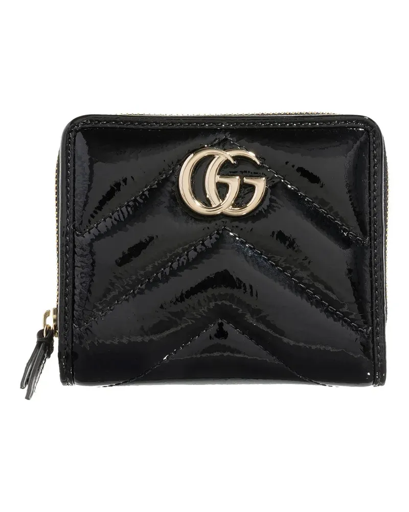 Gucci Portemonnaie GG Marmont Mini Wallet Schwarz