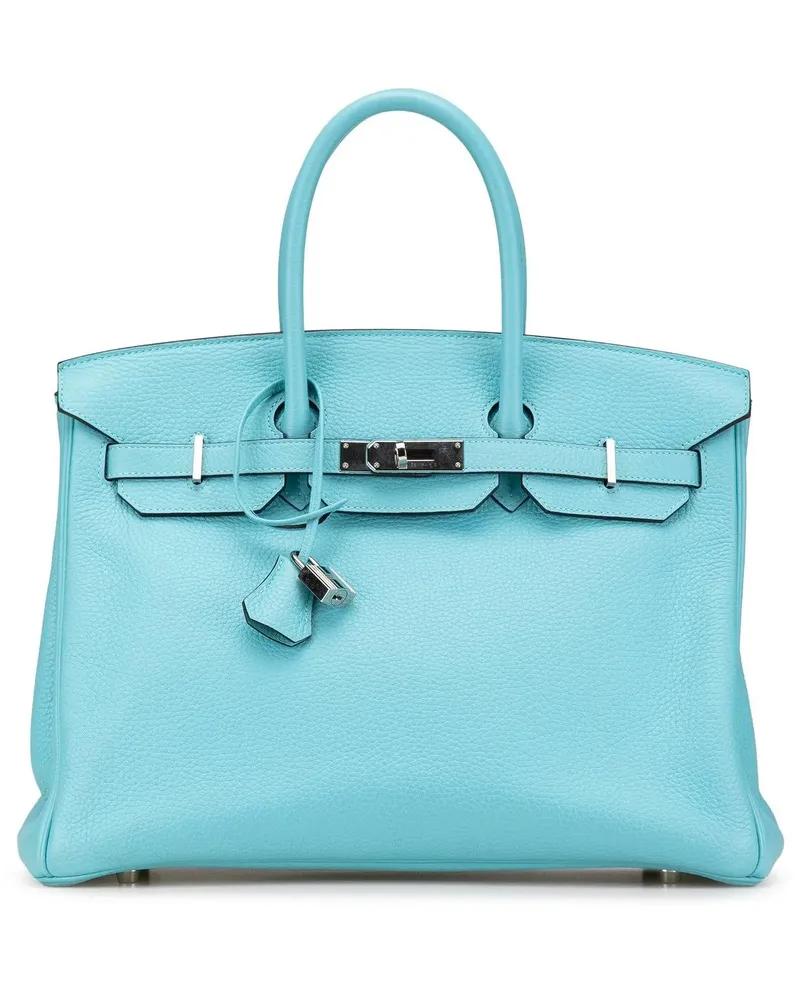 Hermès Crossbody Bags 2016 Togo Birkin Retourne 35 blau Blau