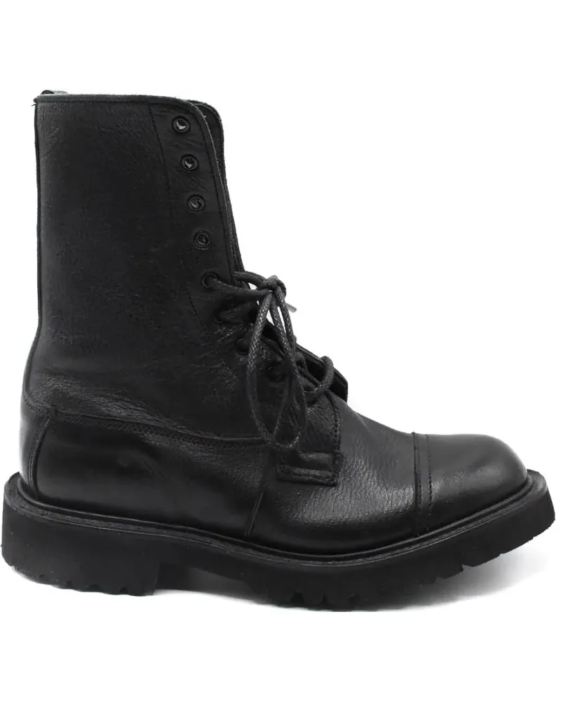 Tricker's Stiefel Booties Black schwarz Schwarz